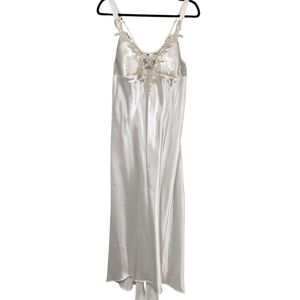 Flora Nikrooz Slip Nightie Luxurious Satiny Chemise Women's Size XL